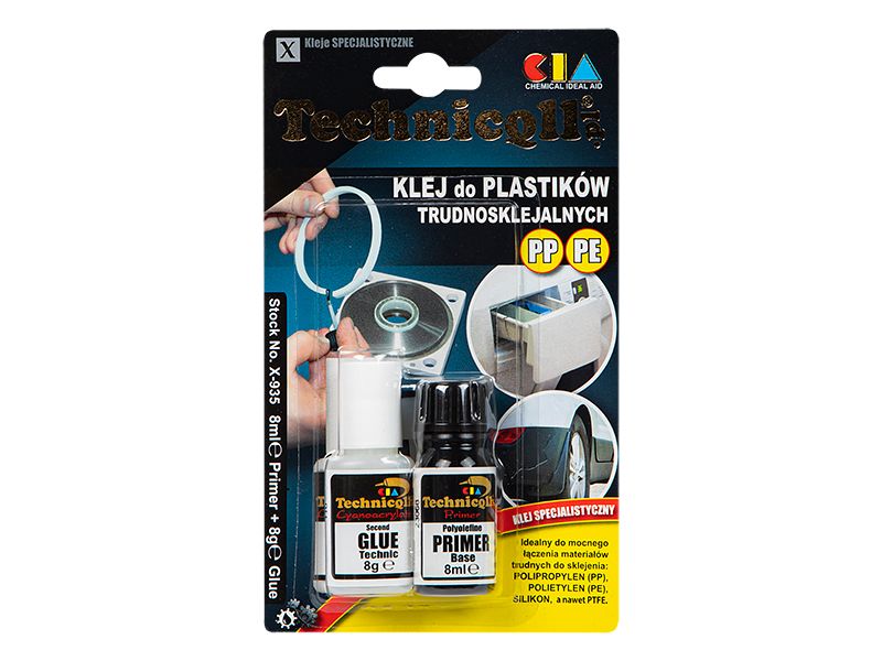 Klej do PP,PE,PTFE 8g+8ml Technicqll zdjęcie 1