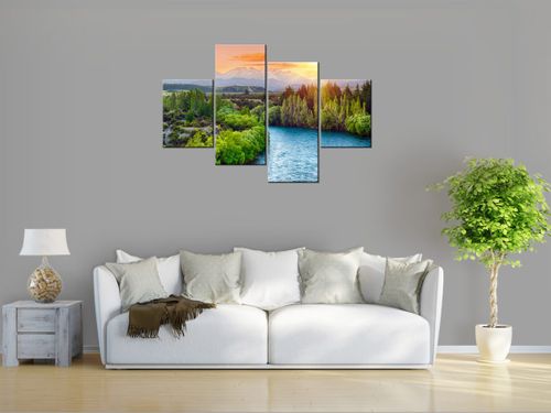 Obraz drukowany płótno 4 elementy obrazy GRATIS na Arena.pl