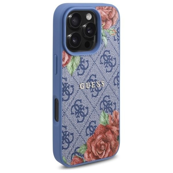Guess GUHMP16XP4ROPEMCB iPhone 16 Pro Max 6.9" niebieski/blue hardcase 4G zdjęcie 4