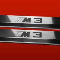 Listwa progowa BMW 3 SERIES E36 M3 Stal nierdzewna 304 połysk 2szt