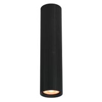 Podłużna lampa natynkowa Rilok CLN-83920-L-BK Italux do holu tuba czarna