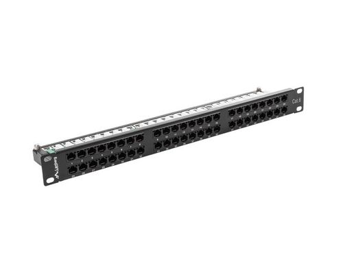 PATCH PANEL 48 PORT 1U KAT.6 CZARNY LANBERG na Arena.pl