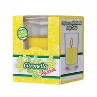 Świeca Odstraszająca Komary Cotronella Activ Trawa Cytrynowa 140G 30H