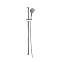 Ursa zestaw prysznicowy z drążkiem, chrom
