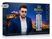 Sellion zestaw upominkowy Royal Oud Mood w pudełku dla mężczyzn 4el.