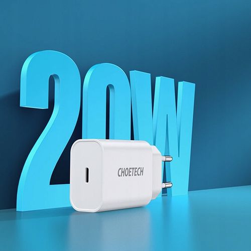 Ładowarka sieciowa Choetech USB-C 20W PD 3A Q5004 na Arena.pl
