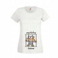 KOSZULKA dla ciężarnej ze śmiesznym nadrukiem