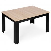 STÓŁ KUCHENNY 120X80CM DĄB SONOMA DLA 4 OSÓB MODERNHOME