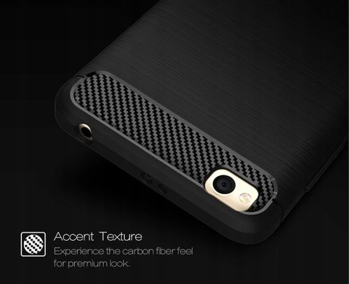 TPUCARBON - ETUI CASE - XIAOMI REDMI 4A + SZKŁO na Arena.pl