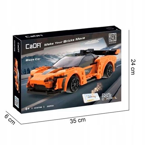 CADA KLOCKI ZDALNIE STEROWANY SAMOCHÓD BLAZE CAR AUTO DUAL MODE RC 295 EL. na Arena.pl