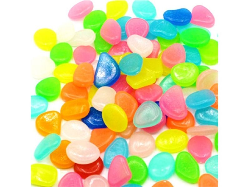 Kamienie świecące fluorescencyjne kamyki 100szt zdjęcie 2