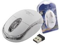 Mysz Myszka Bezprzewodowa Komputerowa Optyczna 2.4  Esperanza Biała