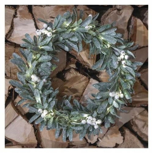 Dekoracje - wianek jemioła 25 LED, 3xAA, ciepła biel, IP20, timer EMOS na Arena.pl