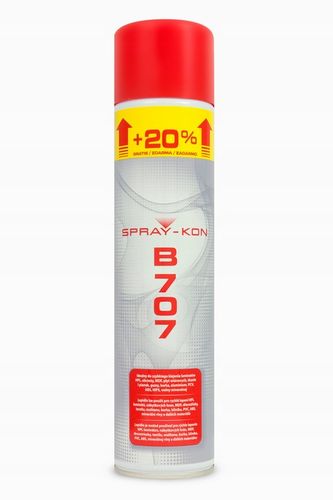 Spray-Kon B707 600ML KLEJ KONTAKTOWY W SPRAYU IN01 na Arena.pl