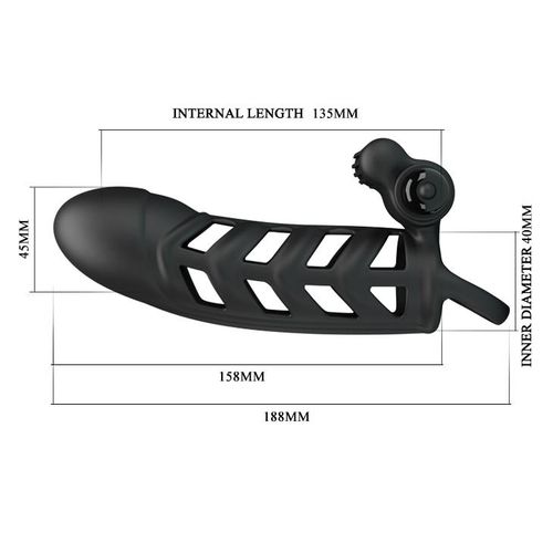 PRETTY LOVE - Penis Sleeve II 10 functions na Arena.pl