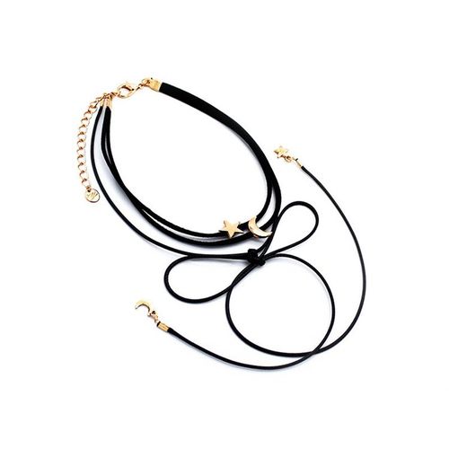 naszyjnik choker moon star - n481 na Arena.pl