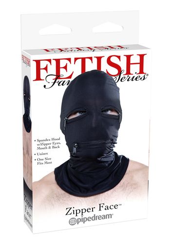 maska-ff black zipper face wood na Arena.pl