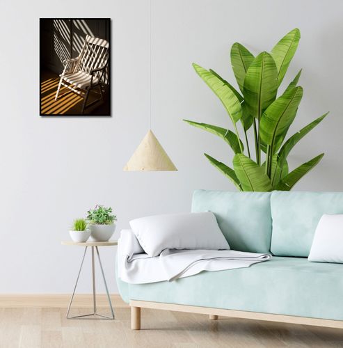 Plakat 40x55cm Krzesło w Cieniu na Arena.pl