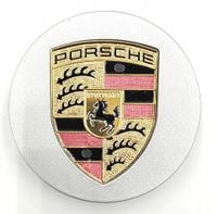 PORSCHE DEKIELEK na felgę zaślepka felgi KAPSEL kołpaczek PORSCHE 76mm 1szt