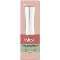Świece stołowe BOLSIUS Szpica 245/24 (białe) ~7h 8szt.