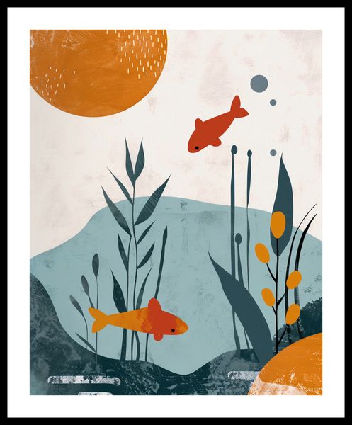 Plakat 40x50cm Podwodny Świat zdjęcie 3