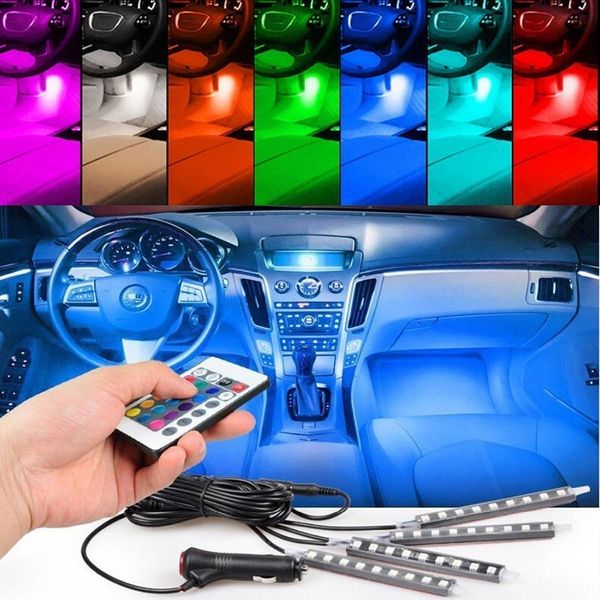 Oświetlenie Interlook LED RGB wnętrza auta zdjęcie 10