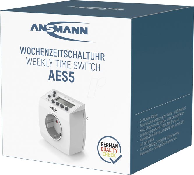 Tygodniowy timer AES5 Programator zdjęcie 2