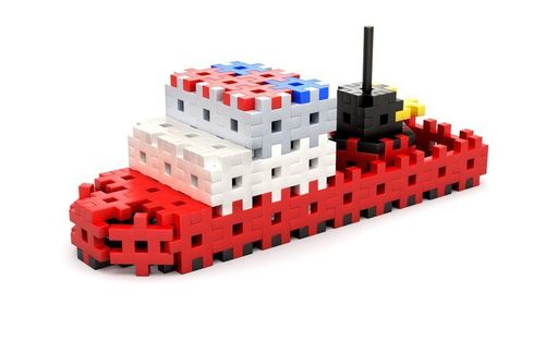 Klocki Meli Basic Fire wóz, straż pożarna 4w1 - mini wafle na Arena.pl