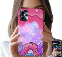 ETUI DO MOTOROLA G13 / G23 - SŁODKIE DONUTY Z LUKREM W TLE + FOLIA