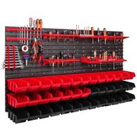 Tablica warsztatowa narzędziowa 156 x 78 cm ścianka garaż