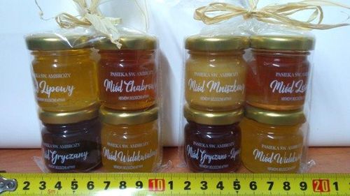 miód w słoiczku 4szt. na Arena.pl