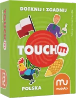 Familijna gra dla dzieci i dorosłych z wypukłymi kartami Touch it! Polska