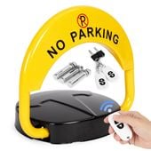 BLOKADA PARKINGOWA SKŁADANA ZAPORA 40 CM NA KLUCZ ZDALNIE STEROWANA ALARM