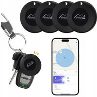 4x Lokalizator GPS Life Tag Lifemate IOS APPLE do plecaka kluczy + naklejki