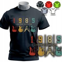 KOSZULKA T-SHIRT MĘSKI - MADE IN 1985 ROCK NA 40 URODZINY - L
