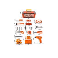 DLA DZIECI ZESTAW NARZĘDZI AKCESORIA