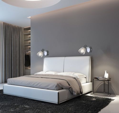 Modo kinkiet 1x40W E14 czarny+chrom na Arena.pl