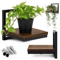 Kwietnik ścienny półka wisząca na kwiaty ozdoby loft ModernHome