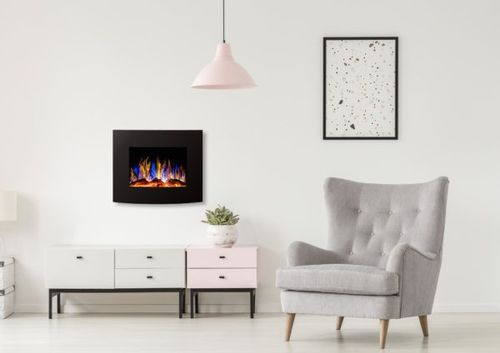 Kominek Ścienny Malibu Czarny 26 na Arena.pl