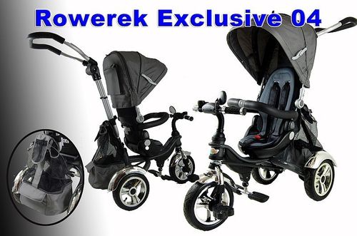 Rowerek Trójkołowy Exclusive Pompowane Koła 04 na Arena.pl