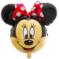 Balon foliowy głowa Myszka Minnie, 62x64 cm (luz)