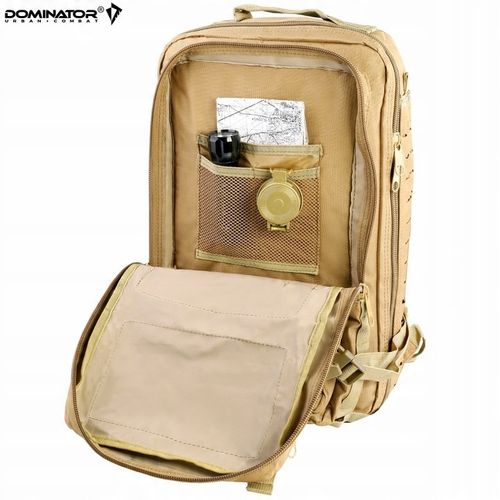 PLECAK WOJSKOWY TAKTYCZNY DOMINATOR WARRIOR LASER CUT MILITARNY 36L Tan na Arena.pl