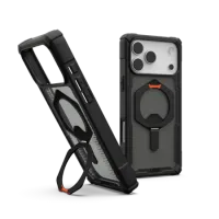 Etui UAG Plasma XTE MagSafe na iPhone 17 Pro Max - czarno-pomarańczowe