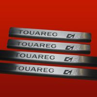 Listwa progowa VOLKSWAGEN TOUAREG MK1 R Stal nierdzewna 304 mat 4szt