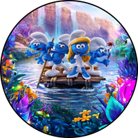 Opłatek na tor Smerfy Gargamel Klakier