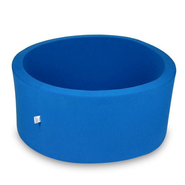 Suchy basen 90x40cm niebieski bez piłek zdjęcie 1