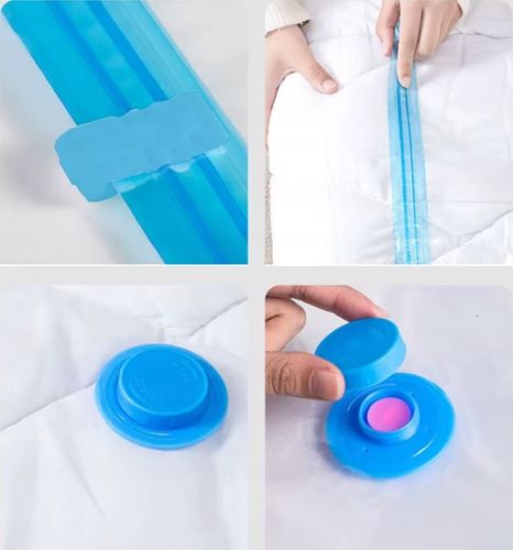 12x WORKI PRÓŻNIOWE DO PAKOWANIA NA UBRANIA POŚCIEL DO WALIZKI 2X POMPKA na Arena.pl