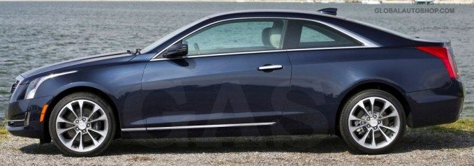 Cadillac ATS Coupe - Listwy CHROM na drzwi boczne dekoracyjne chromowane zdjęcie 1