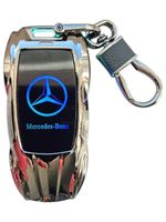 Brelok MERCEDES LED RGB Zapalniczka elektryczna plazmowa, breloczek do kluczy, zawieszka