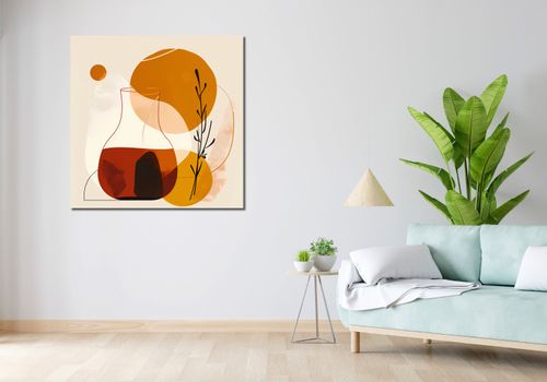 Obraz 100x100cm Esej o Barwach na Arena.pl
